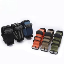 Fine Nylon Canvas Watch Strap Band Men Military for Casio G-SHOCK Connector 16mm