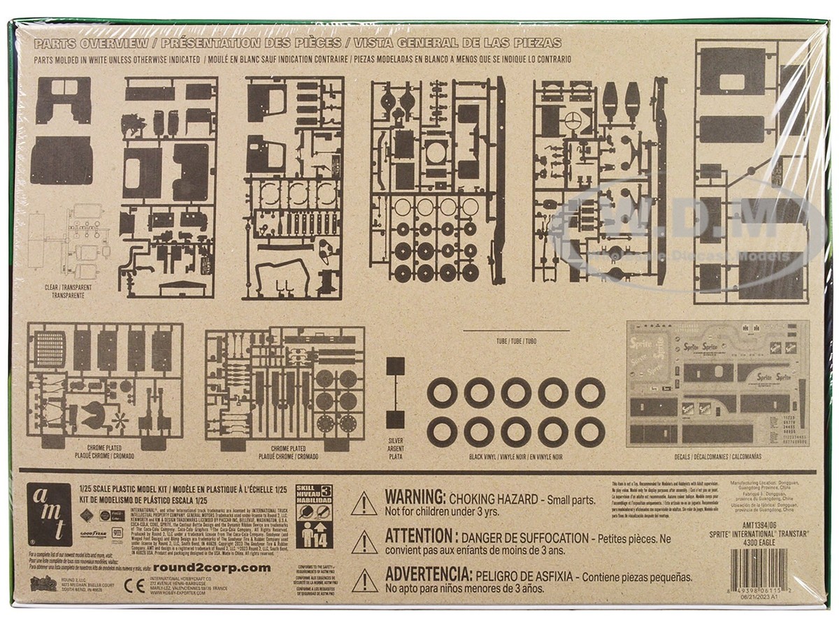 に SKILL 3 MODEL KIT INTERNATIONAL TRANSTAR 4300 EAGLE 