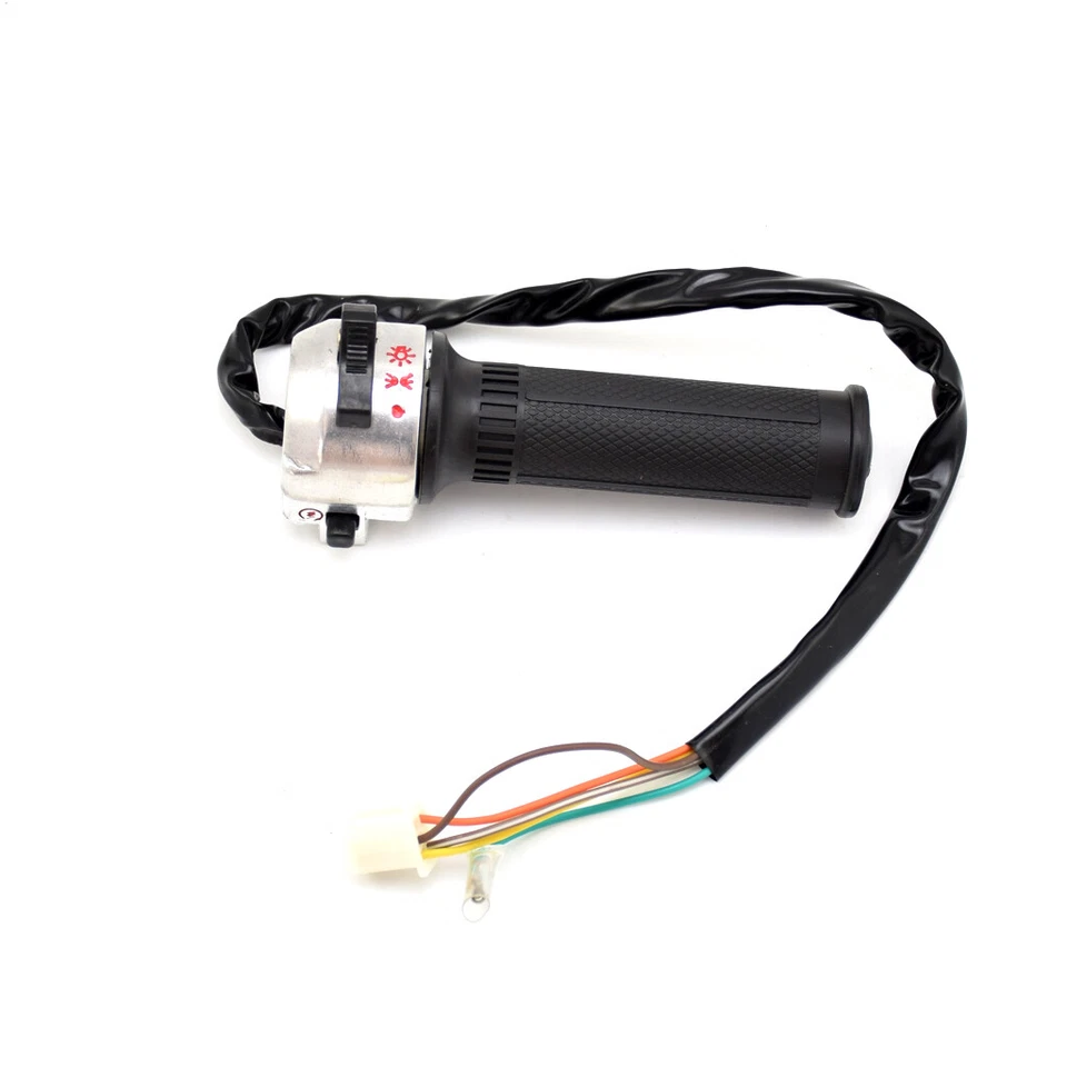 Throttle Grip Assembly Brake Lever Handlebar Grip Switch For Honda Z50 Monkey - Image 3 of 4