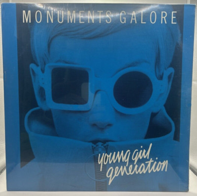 New/Sealed MONUMENTS GALORE Young Girl Generation 1984 12'' EP Relapso Escondito