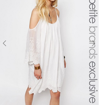 white cove dress