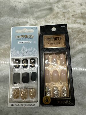 Kiss imPress Limited Collection Ultra-fit Nails Press On Gel