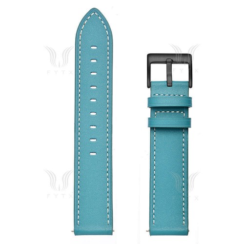 For Huami Amazfit GTR 4 3 2 GTS 4 3 2 Stratos 3 Genuine Leather Strap watch band - Picture 22 of 26