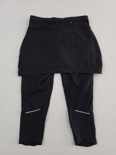 Athleta Black Skirt Legging Skort Combo Black Small - Picture 2 of 5