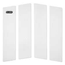 ELUDE Front Surfboard Traction Pad, Micro Grooves, Full Size, 3M - White