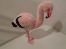 1989 Flamingo Universal Studios Plush Stuffed Animal Plastic legs