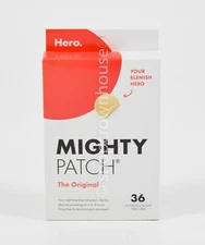 Hero Cosmetics MIGHTY PATCH hydrocolloid 36 THE ORIGINAL patches 04/2027