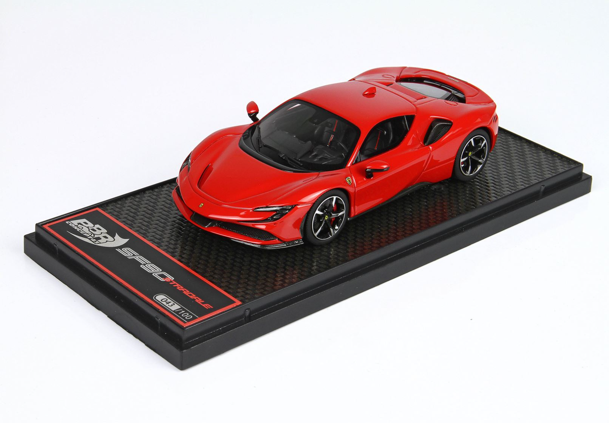 ミニカー Ferrari488Spider2015RossoCorea BBR 1/18 フェラーリ F8 spider スパイダー Rosso corsa 322