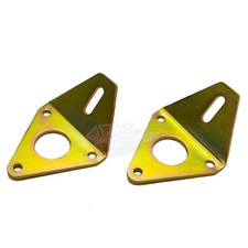 Chevy V8 Front Engine Motor Mounts 45 Deg Steel Sbc 283-400 Bbc 396 427 454