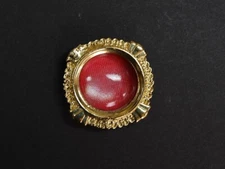 Theca Relic, Gold Plated Reliquary - Saint Relic Theca for your Relic (D)