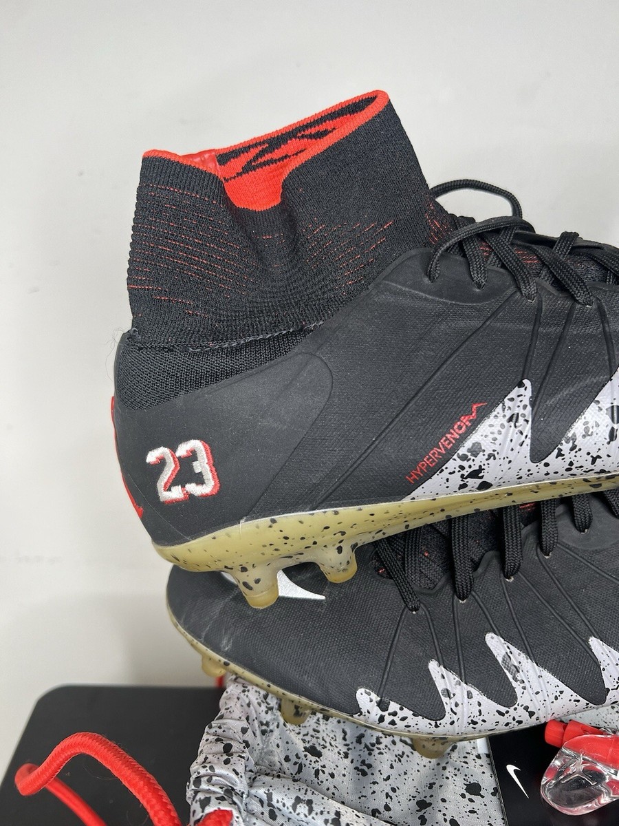 Nike Hypervenom Phantom 2 FG Neymar Sz 11 Bred Jordan Soccer Cleat