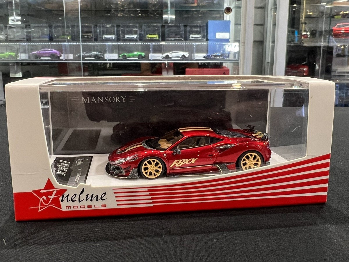 Fuelme 1/64 Mansory Ferrari F8XX (Candy Red) Limited to 299 Pieces
