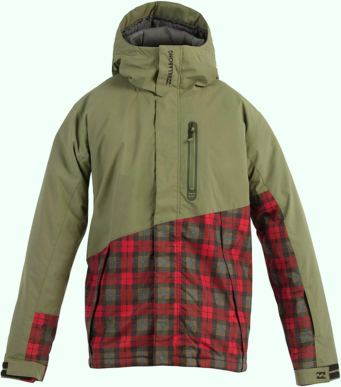 BILLABONG Men's LEGEND PLAIN Snow Jacket - RED - Large - NWT