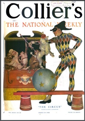 COLLIER'S WEEKLY MAGAZINE 1900S 491 Classic Issue Collection On USB Flash Drive