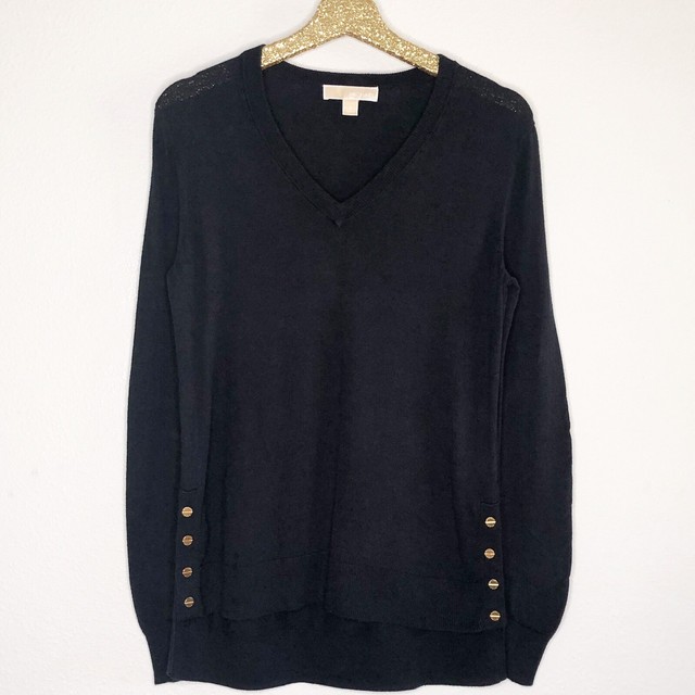 michael kors gold sweater