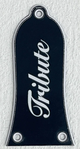 Fits Epiphone Guitars Truss Rod Cover Les Paul Custom,3-Screw,3 Ply Black