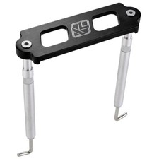 For Honda Civic Integra Battery Tie Down Hold Down Rod With Stainless Tray Hooks