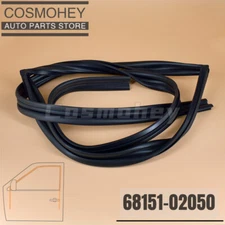 68151-02050 Front LH Door Glass Channel Felt Run For 2002-2008 Toyota Corolla