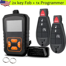 2 For 2009 2010 2011 2012 Dodge Ram 1500 2500 3500 Remote Fob Key Program Tool