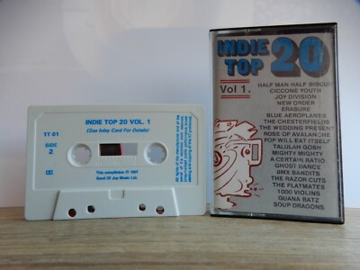 INDIE TOP 20 BLUE ERASURE NEW ORDER  JOY DIVISION MUSIK KASSETTE MC 1987 JOY 80s