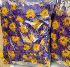 100 Organic Blue Lotus Flower Nymphaea Caerulea Hand Picked Pure Dried Flowers 