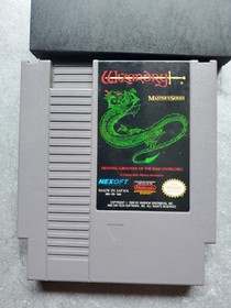 NINTENDO NES PROVIDING GROUND OF THE MAD OVERLORD GAME AND SLEVE. AUTHENTIC