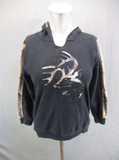 Legendary Whitetails Size M 10/12 Boys Cotton Blend Pocket Athletic Hoodie 380