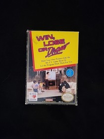 Win, Lose or Draw Nintendo Nes Complete CIB Good Condition Authentic