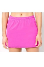 Kim Gravel x Swimsuits For All Side Slit Swim Skirt Raspberry