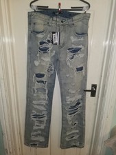 Jaded London Extreme  Ripped Jeans W34