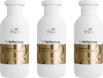 Wella Oil Reflections Shampoo 3x250 ml
