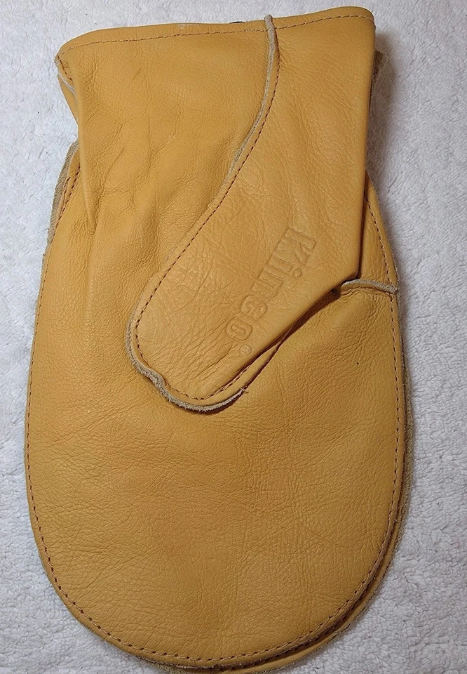 Luva de helicóptero Kinco couro genuíno estilo concha 1931 tamanho grande nova com etiquetas - Imagem 2 de 3