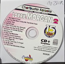 90282R LORRIE MORGAN CHARTBUSTER KARAOKE CDG LOT LONG DRIVE