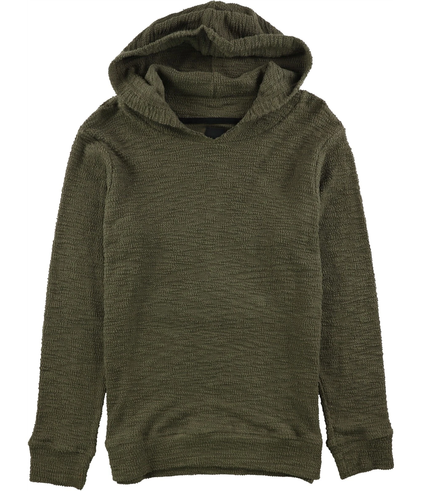 Twenty Mens Needle Out Hoodie Sweatshirt, Green, Small
