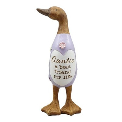 Shudehill Geschenkartikel Gänseblümchen Nachricht Holz Ente - Familie, Freunde, Tochter & mehr