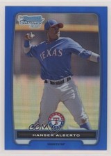 2012 Bowman Chrome Prospects Blue Refractor 85/250 Hanser Alberto #BCP141 1x9