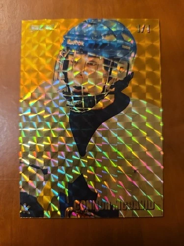 CONNOR MCDAVID FUTURE STOCK 1/1 PRISTINE ROOKIE RC ONE OF ONE