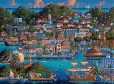 1000 Piece Puzzle Scenic Artwork Jigsaw For Adults Colorful Nature Landscape