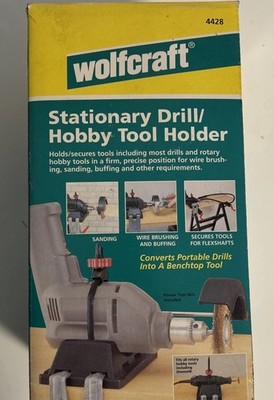 Wolfcraft Stationary Drill / Hobby Tool Holder 4428