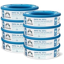 Diaper Genie Refills, Unscented, 270 Count x 8 Packs