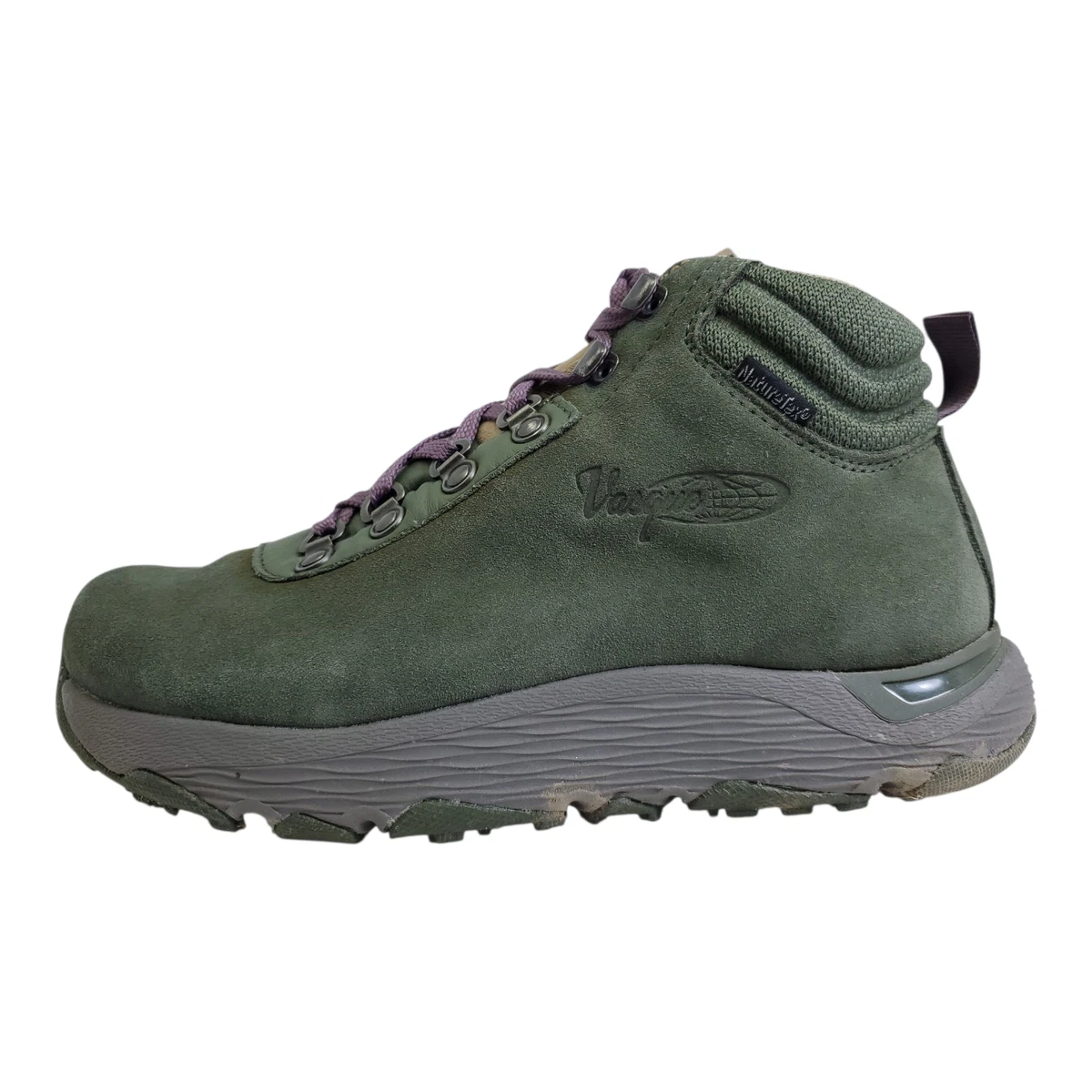 VASQUE Outlast Size 10 UK  Italian Hiking Boots Olive Green. RARE! Vasque Outlast Cold Weather Insulated Mountaineering Vibram  main image 4