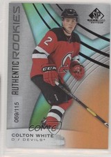 2019 SP Game Used Authentic Rookies Orange Rainbow 69/115 Colton White #148 0a4