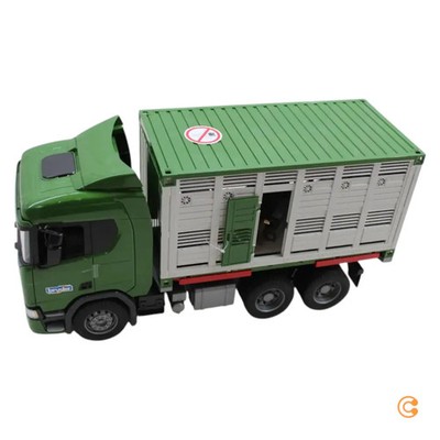 bruder Scania Super 560R Tiertransporter Rind Nutzfahrzeug SIEHE TEXT/FOTO966