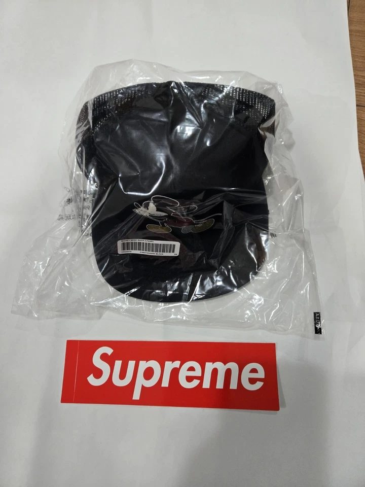 Camionero Supreme Number Nine Mickey Mesh Back 5 paneles negro (EN MANO) Foto 2 de 4