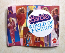Vintage Barbie World of Fashion Catalog Mattel 1983 Brochure 1980s Insert Ken