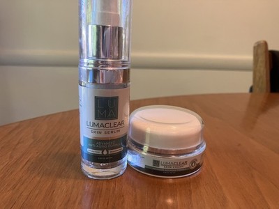 LumaClear Luma Clear Skin Serum & Cream Advanced Anti Aging 1 oz NEW SEALED