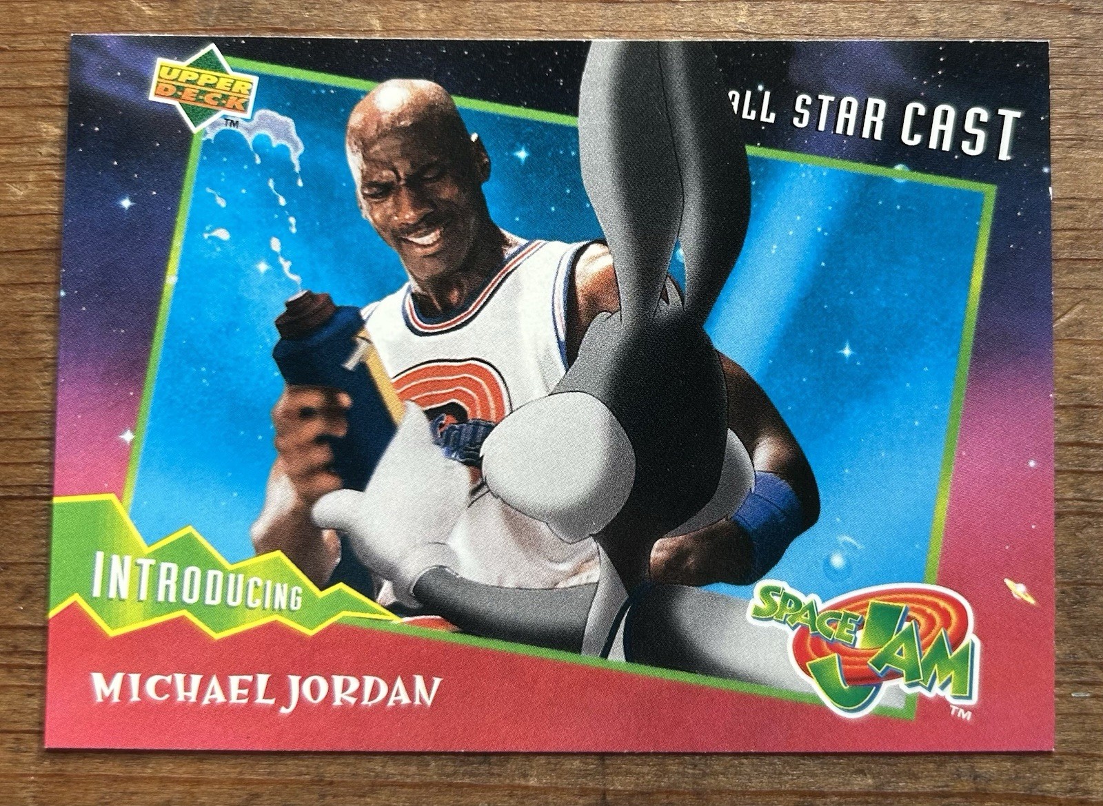 Michael Jordan 1996 Upper Deck Space Jam #23 HOF Bulls Looney Tunes NBA