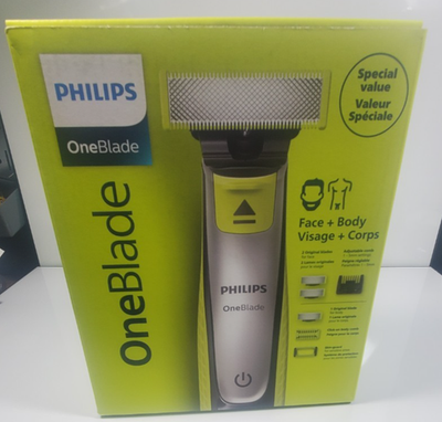 Philips Shaver OneBlade Face + Body QP2834/60 (damaged box) | eBay