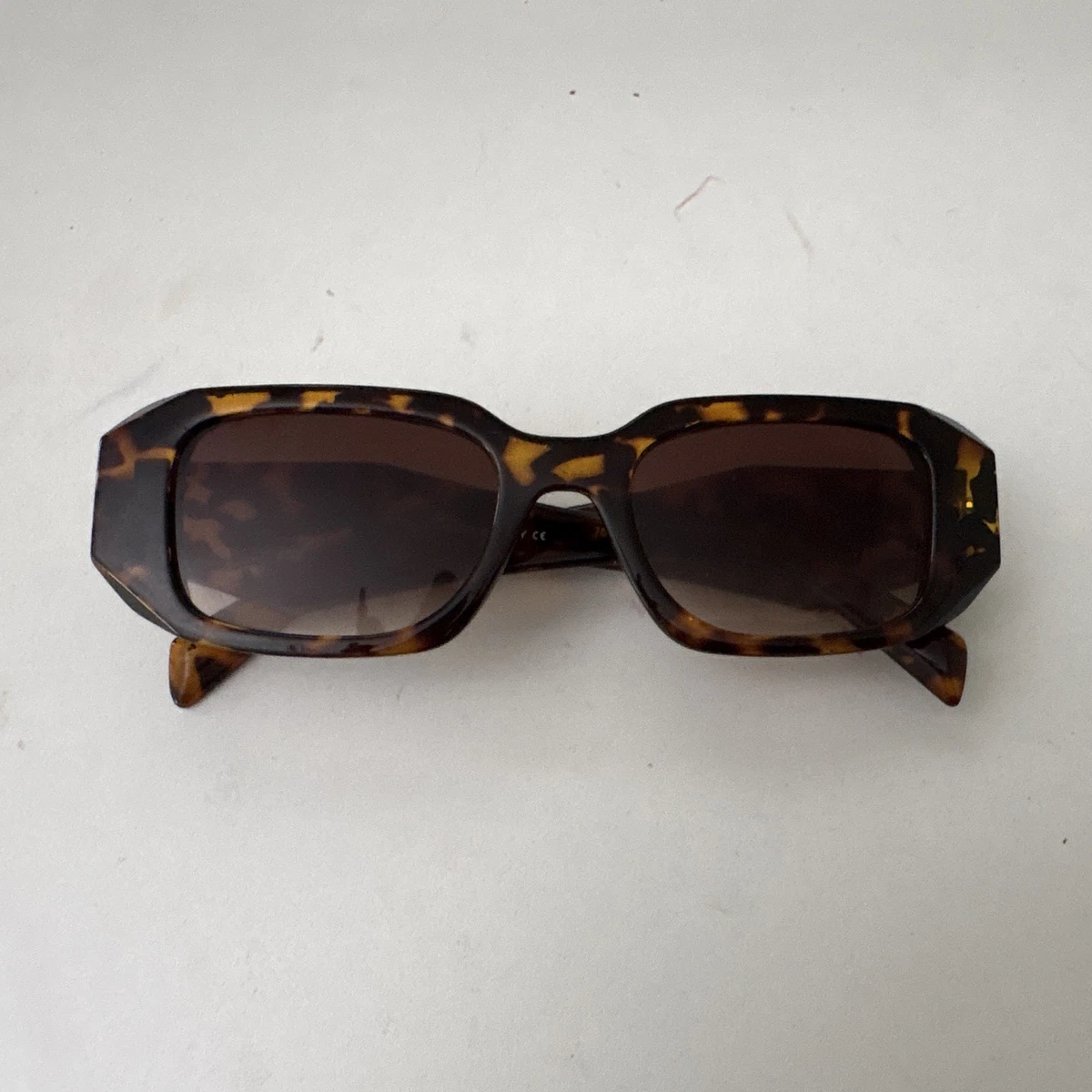 Prada SPR 07B Women’s Tortoiseshell Brown Sunglasses 47mm Case Italy PRADA Tortoise Sunglasses for Women for sale - eBay main image 3