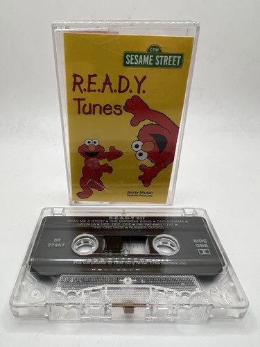 Sesame Street: R.E.A.D.Y. Tunes (Cassette, 1999, Sony Music) - Picture 1 of 3